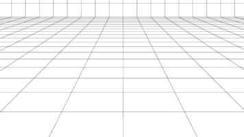 Digital floor background, black color surface line. vector