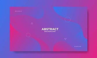 Abstract Colorful Minimal Geometric Background vector