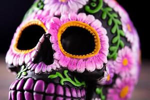 Typical Mexican  skull photo