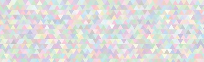 Abstract blue panoramic background made of triangles - Vector