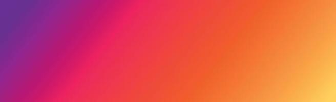 Blurred large panoramic summer background multicolored gradient vector