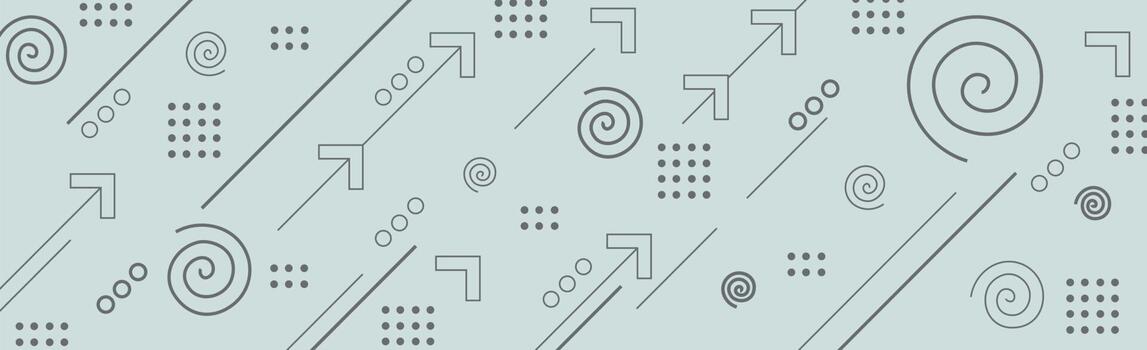 Abstract background with different geometric shapes - illustration vector