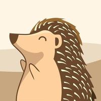 Hedgehog Cartoon Porcupine Illustrations vector