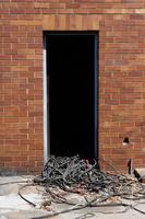 Doorway with Cables photo