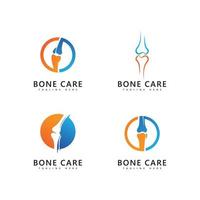 Bone logo icon vector template