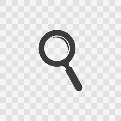 Loupe icon. Vector in flat design