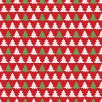 Christmas tree  seamless vector pattern design