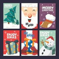 Christmas Label Collection vector