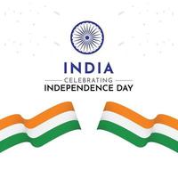 Happy India Independence Day Celebration Vector Template Design Illustration