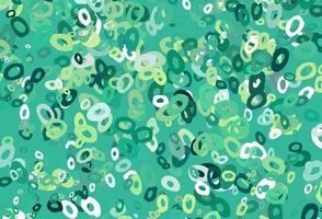 Light Green, Yellow vector backdrop with dots.