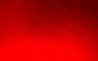 Light Red vector abstract mosaic background.