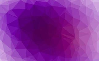 Light Purple vector polygon abstract backdrop.