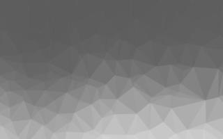 Light Silver, Gray vector shining triangular template.