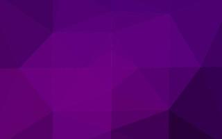 Dark Purple vector abstract mosaic pattern.