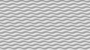 White wave texture, 3d gray abstract pattern, wavy lines texture background vector