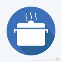 Vector Graphic of - Hot Food - Flat Style