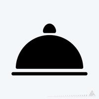 Vector Graphic of - Dinner - Black Style