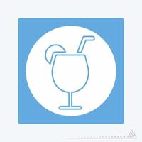 Vector Graphic of - Drink - White Moon Style