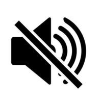 Do not make a loud noise. No speaker. No sound icon vector