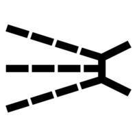 Splashing Hazard Symbol Sign Isolate On White Background,Vector Illustration EPS.10 vector