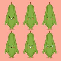 Cute Papaya with Various Expression vector
