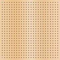 Peg board perforated texture background material with round holes pattern board vector illustration.