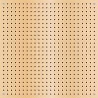 Peg board perforated texture background material with round holes pattern board vector illustration.