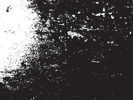 óxido y suciedad superposición de textura en blanco y negro vector