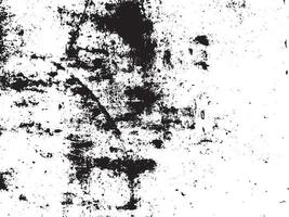 Rust and dirt overlay black and white texture vector