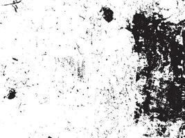 Rust and dirt overlay black and white texture vector