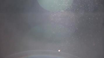 Footage of a room full of dust flowing in the air... video