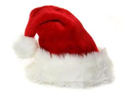 Santa Claus Hat on White