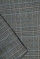 Detail closeup close-up of suit jacket colar photo