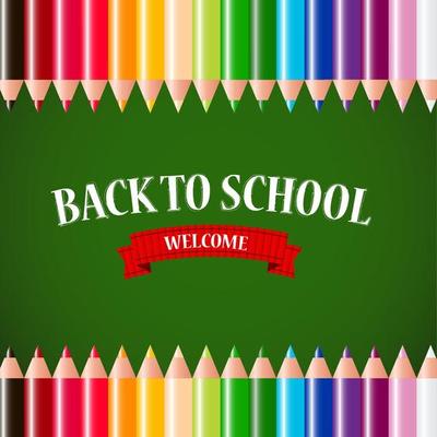 Back to School Concept Vector Illustration