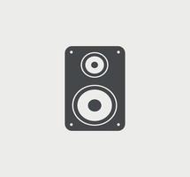 Speaker icon. Stereo speaker vector isolated icon Free Vector