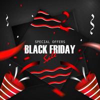 black friday super sale, banner sale , black friday background vector
