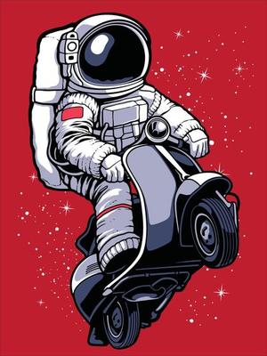 astronaut vector download free