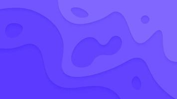 Abstract Purple Violet Dynamic Liquid Papercut Style Design Background. Can Be Used As Banner, Motion, Web Or Poster vector