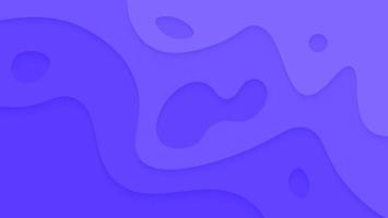 Abstract Purple Violet Dynamic Liquid Papercut Style Design Background. Can Be Used As Banner, Motion, Web Or Poster vector