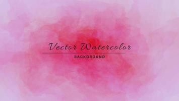 Minimal Modern Pink Watercolor Paint Texture Background Design vector