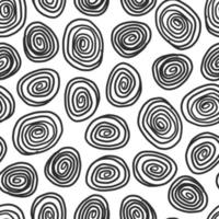 SEAMLESS HAND DRAW VORTEX  PATTERN BACKGROUND vector