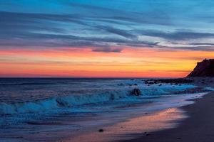 Winter Sunset in Montauk Point photo