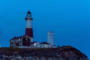 Montauk Point Lighthouse in Evening photo