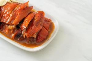 Peking duck or Roasted duck in Chinese style photo