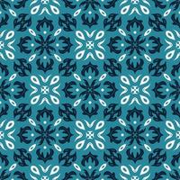 Three colors pattern ornament shape. Simple seamless abstract background vector