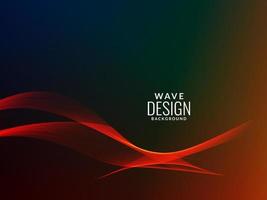 Abstract background modern elegant colorful wave background vector