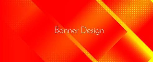 Fondo de patrón de banner de diseño decorativo moderno geométrico abstracto vector