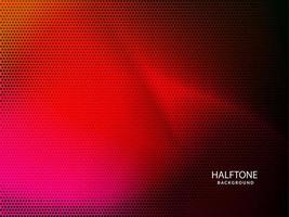 Abstract modern color gradient halftone pattern background vector