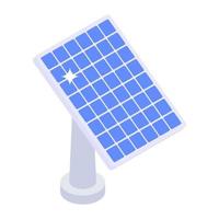 Solar Panel and Energy vector