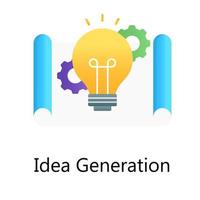 Idea Generation and Innovation vector